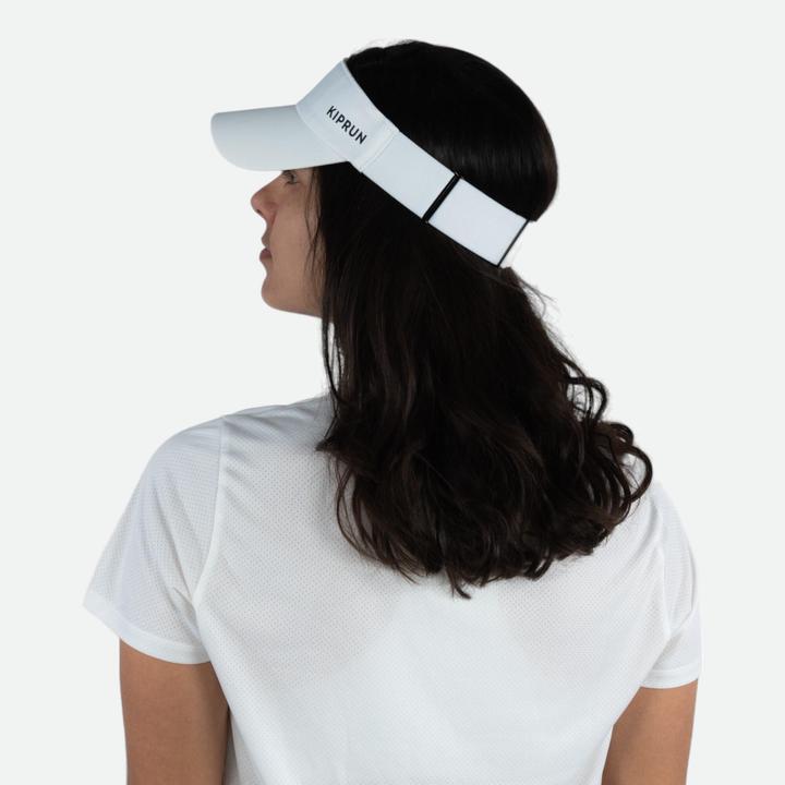 Immagine prodotto Kiprun Cappellino con visiera da corsa - V2 bianco