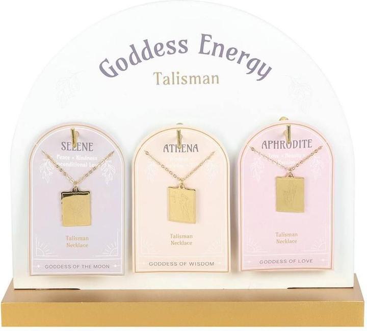 Produktbild Something Different Halskette Goddess Talisman 24erPack Set Edelstahl (100% synthetisches Material)