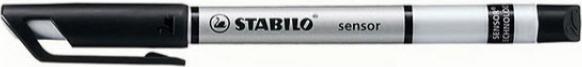 Actual product image STABILO Ink fine pen sensor (Black, 1 x)