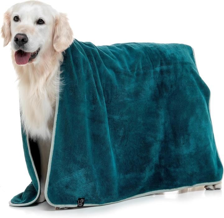 Actual product image Lucky Paws 2-pack of dog towels (Dog)