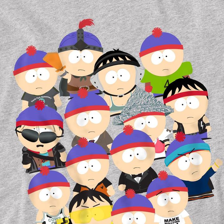 Actual product image Ubisoft Mens Many Faces Of Stan T-Shirt (5XL)