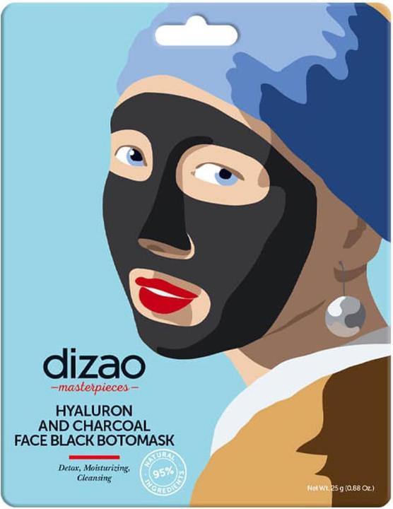 Produktbild Dizao Botomask Hyaluronic and Charcoal Face Black 25g