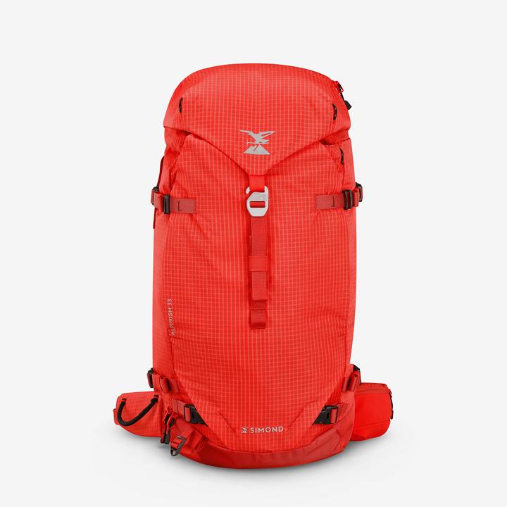 Immagine prodotto Simond Rucksack Bergsteigen vielseitig modulierbar - Alpinism 33 rot (33 l)