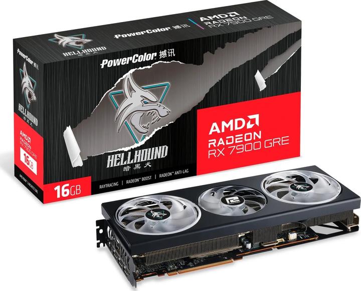 Produktbild Powercolor Radeon RX 7900 GRE Hellhound (16 GB)