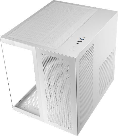 Produktbild Mars Gaming Boitier Mini Tour Micro ATX MC-Nova avec panneaux vitrés (Blanc) (mATX, Mini-ITX)