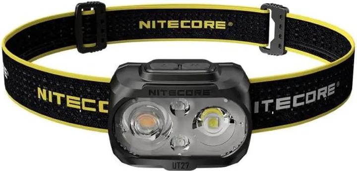 Actual product image Nitecore Latarka czołowa UT27 Pro 800 lm (2x aku) (800 lm)