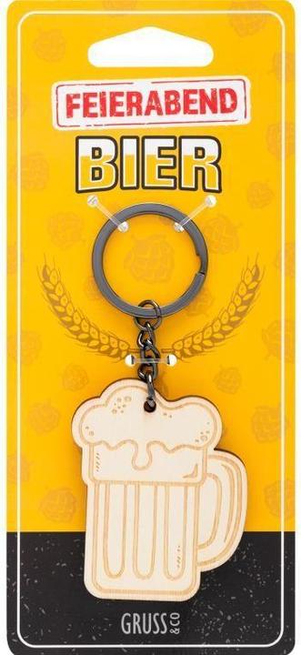 Sheepworld Schlüsselanhänger Motiv Bier