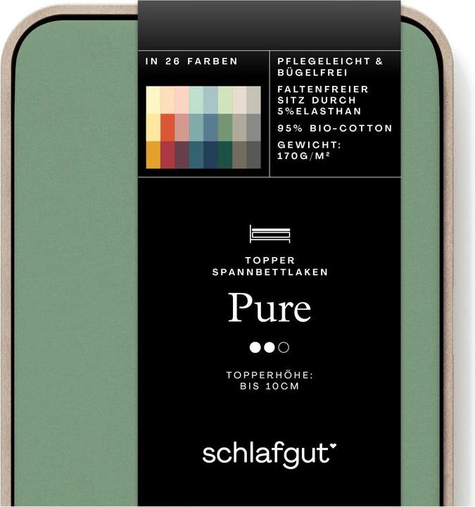 Immagine prodotto schlafgut Pure Topper (90 x 190 - 100 x 220 cm)