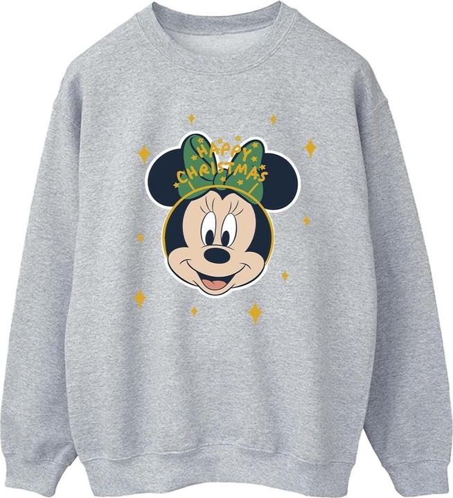 Immagine prodotto Disney Minnie Mouse Happy Christmas Felpa Uomo (L)