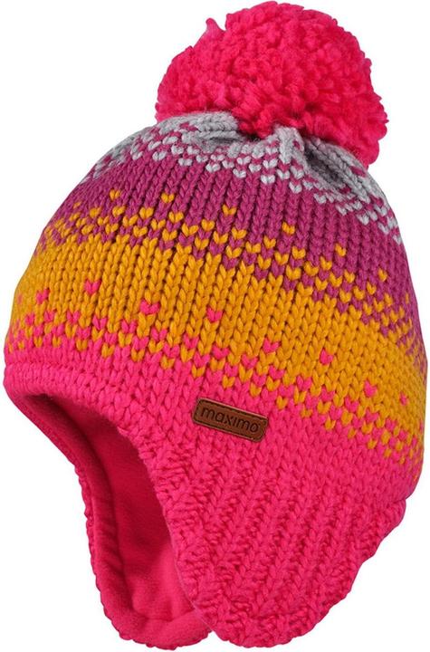 Maximo Mini Mütze ausgenäht mit Pompon