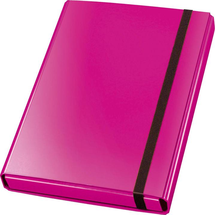 Actual product image Veloflex Document box, collection box VELOCOLOR®, cardboard, A4, 230 x 320 x 40 mm, 40 mm, pink (A4, 1 x)