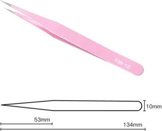 Immagine prodotto Nagellack24 Pinzette con punta dritta