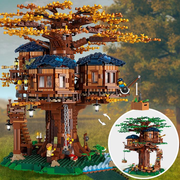 Actual product image LEGO tree house (21318, LEGO Ideas, LEGO Rare Sets)