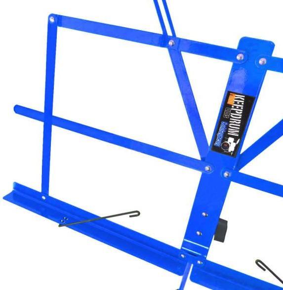 Produktbild keepdrum MUS2BL Notenständer Blau mit Leuchte