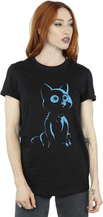Actual product image Disney Womens/Ladies Lightyear Sox Cute Stare Cotton Boyfriend T-Shirt (L)