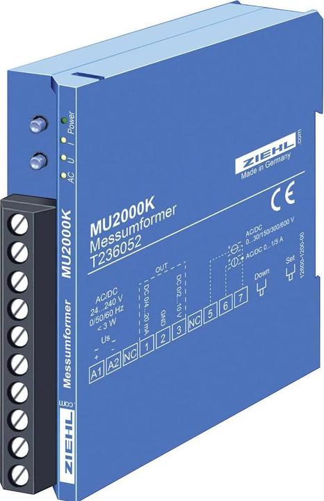 Ziehl MU2000K Transmitter