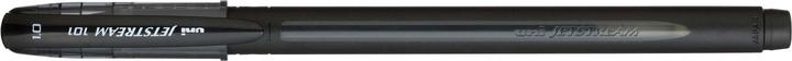 Produktbild Uni-ball Kugelschreiber UNI Jetstream 101 1 mm, Schwarz (Schwarz, 1 x)