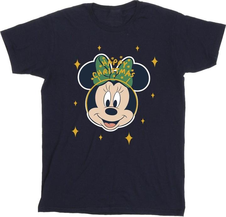 Immagine prodotto Disney Minnie Mouse Happy Christmas Maglietta Ragazze (152, 158)