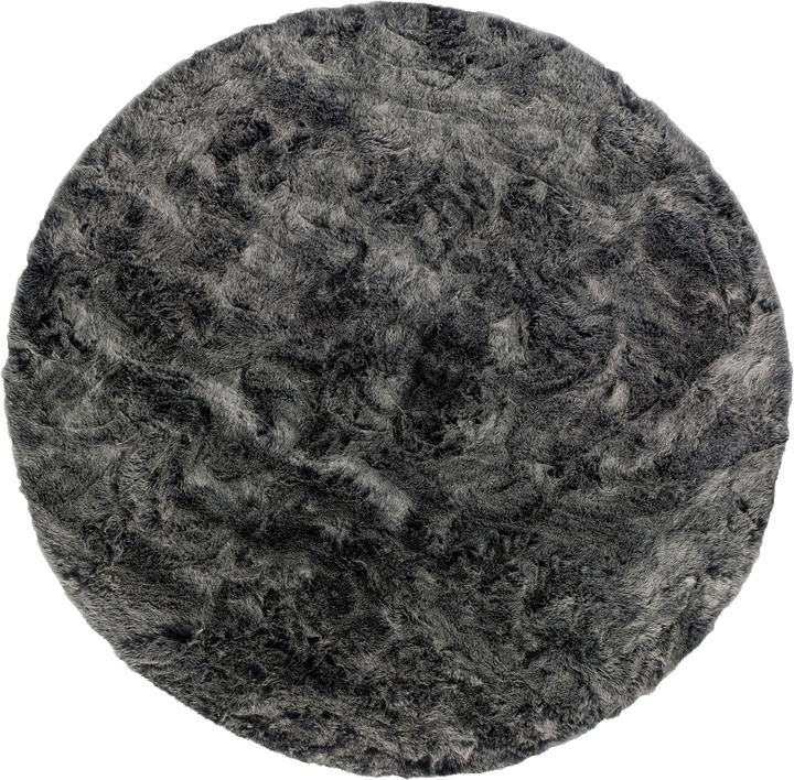 Image du produit Pergamon Tapis de luxe en fourrure super douce Aspen Round Melted (Ø 80 cm)