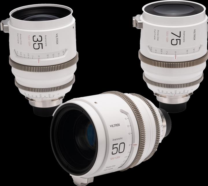 Actual product image Viltrox Anamorphic Lens SET 35/50/75mm T2.0 1.33X PL-Mount (L-Mount, full size)