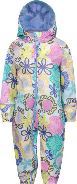 Actual product image Mountain Warehouse Childrens/Kids Puddle Printed Waterproof Rain Suit (86)