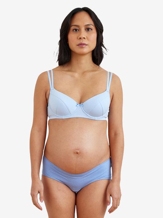 Actual product image Vertbaudet Bio-Kollektion: 2er-Pack Umstands-BHs mit Formbügeln (pack of 2, 75 E)