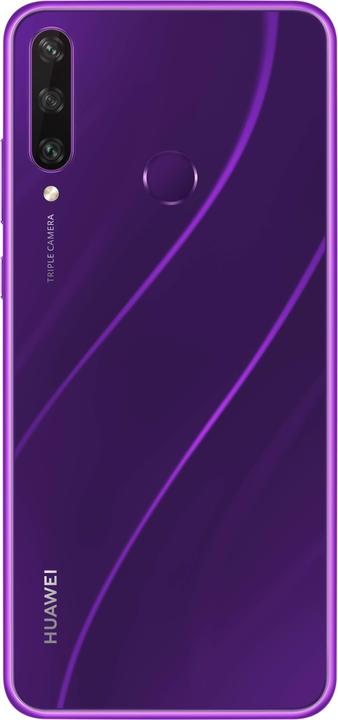 Produktbild Huawei Y6p (64 GB, Phantom Purple, 6.30", Dual SIM, 13 Mpx, 4G)