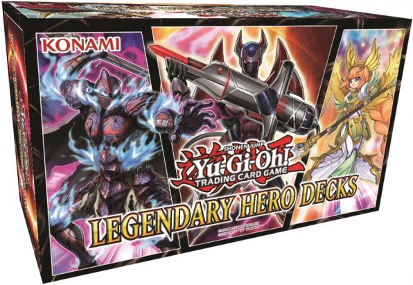 Actual product image Yu-Gi-Oh . Legendary Hero Decks (English)