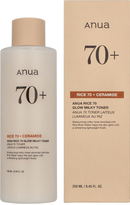 Actual product image Anua Rice 70 + Ceramide (Tonic water, 250 ml)