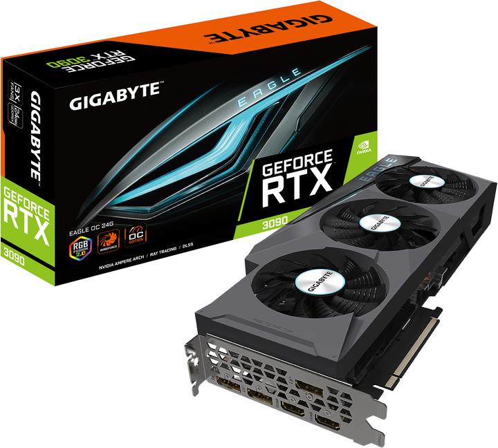 Produktbild Gigabyte GeForce RTX 3090 Eagle OC (24 GB)