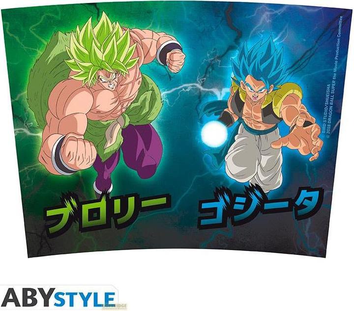 Actual product image ABYstyle Dragon Ball Broly Travel Mug: Broly Vs Gogeta (355 ml, 1 x)
