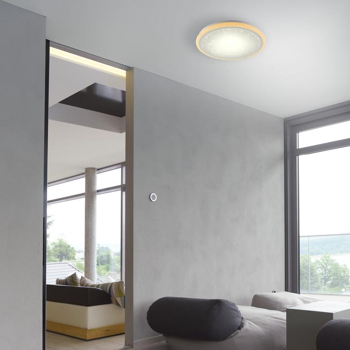 Productafbeelding Leuchten Direkt Plafondlamp 1xLED/22 1x Binnenlamp IP40 (2610 lm)