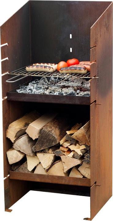 Actual product image Nouvel Fire column Trapez Corten (45 cm)