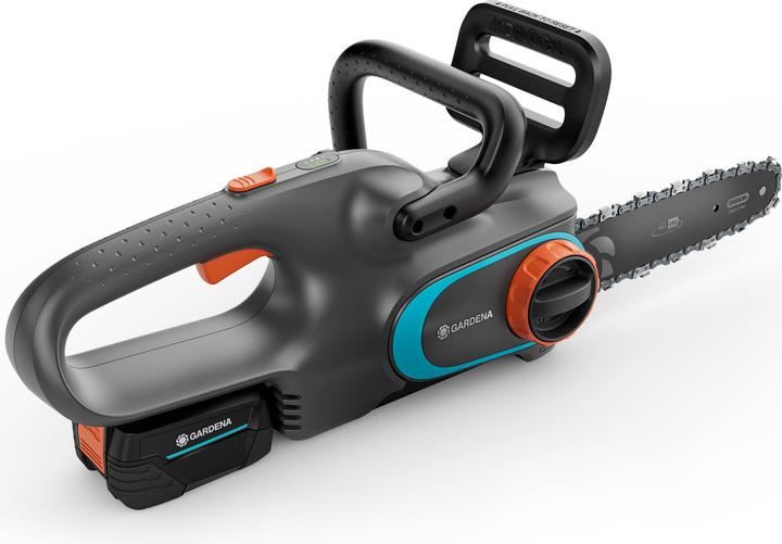 Produktbild Gardena Akku-Kettensäge PowerSaw 250/18V P4A Ready-T-U Set (Akku Kettensäge)