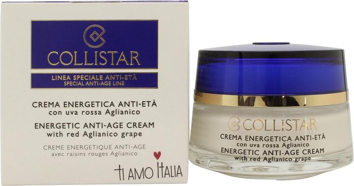 Produktbild Collistar Energetic Anti-age Cream (Ti Amo Italia) with Aglianico red Grape (50 ml, 24h Creme)