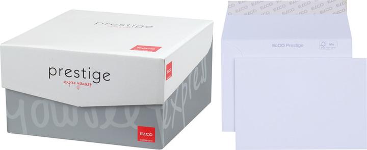 Produktbild Elco hochwertige Briefumschläge Prestige in Bürogrosspackung (C6, 250 x)