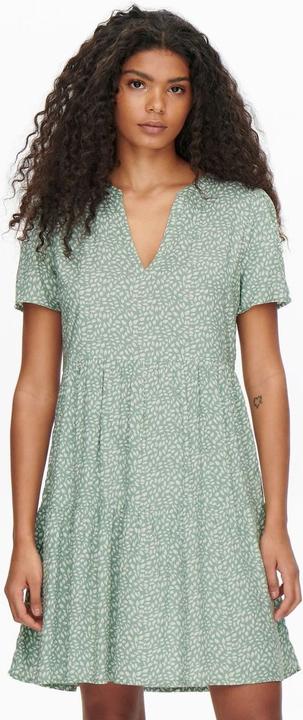 Actual product image Only V-neck dress with short sleeves (XL)