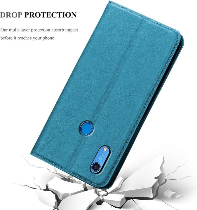 Actual product image Cadorabo Book Invis. Magnet sleeve (Huawei Y6s)