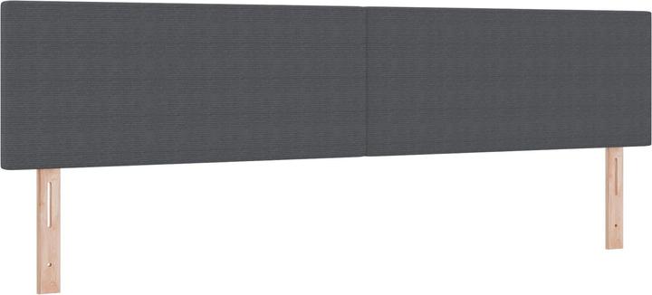 Immagine prodotto VidaXL Testiera Design semplice Grigio scuro 200 cm Tessuto in corda