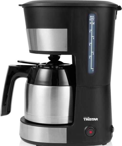 Produktbild Tristar Kaffeemaschine Schwarz Fassungsvermögen Tassen=10 Warmhaltefunktion