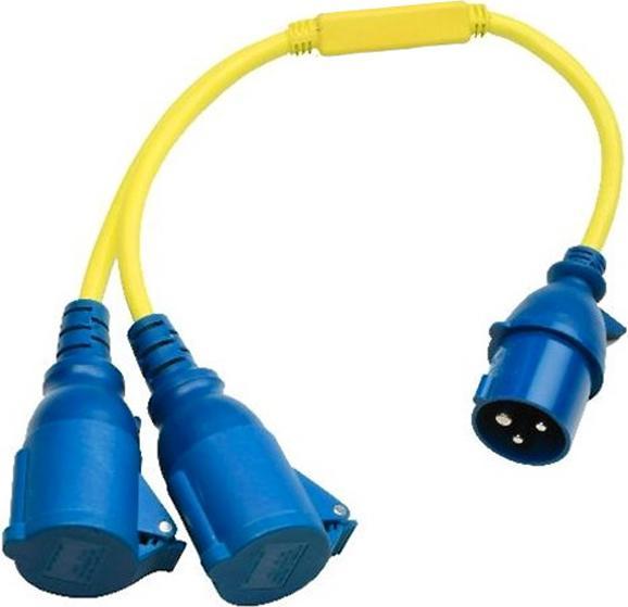 Victron Energy Victron splitter 16A 250V CEE plug to 2x CEE socket