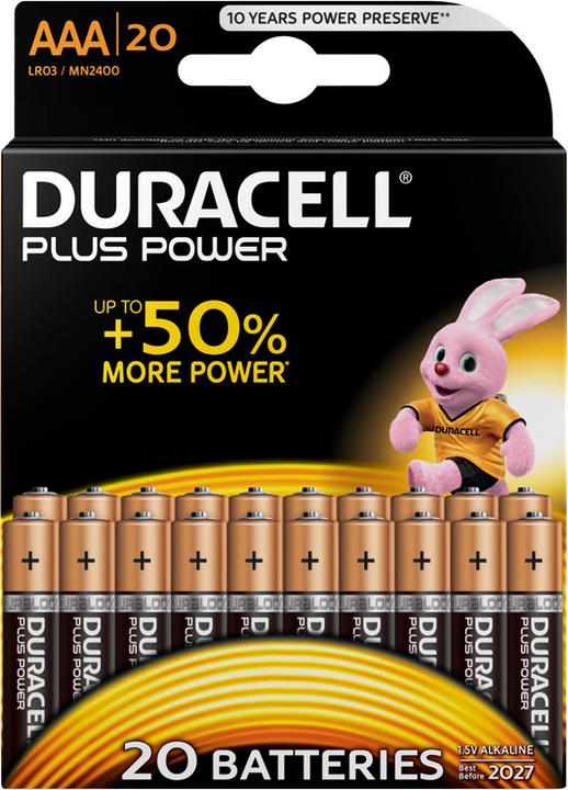 Actual product image Duracell Plus (20 pcs., AAA)