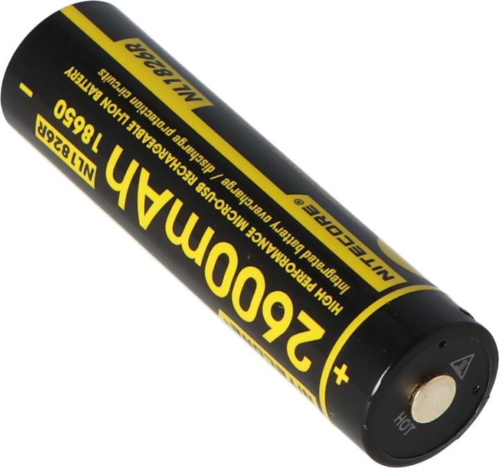 Immagine prodotto Nitecore 18650 USB Akku 2600mAh NL1826r