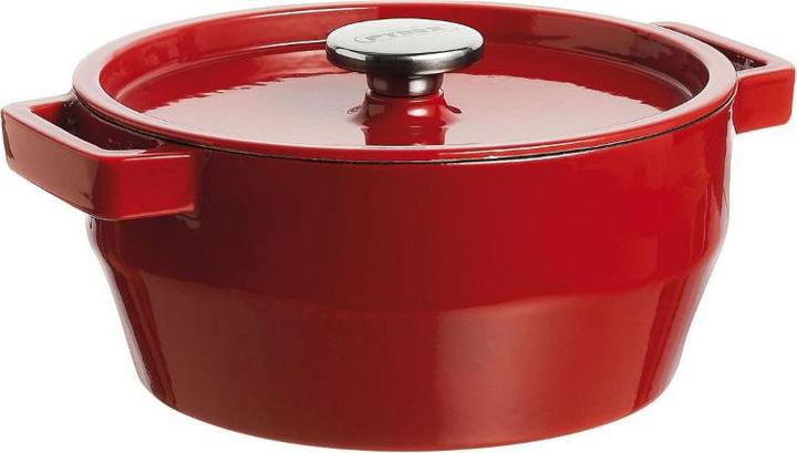 Image du produit Pyrex Slow Cook Cocotte ronde, avec couvercle, ø : 200 mm, rouge (20 cm, Poêle à frire, Céramique)