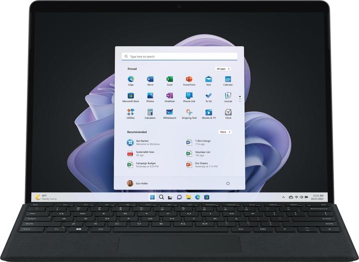 Immagine prodotto Microsoft Surface Pro 9 for business (13", Intel Core i5-1245U, 8 GB, 512 GB, Senza layout di tastiera)