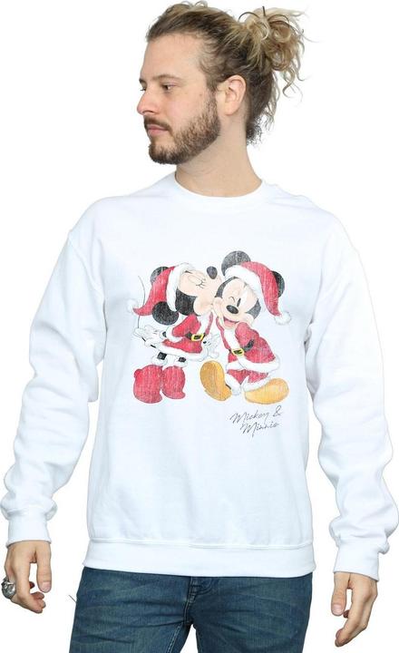 Produktbild Disney Mickey And Minnie Christmas Kiss Sweatshirt (S)