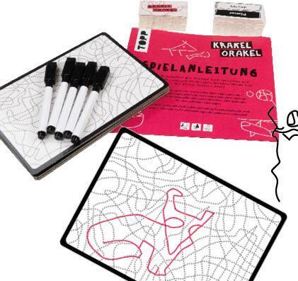 Actual product image Krakel-Orakel - The drawing game for all those who can't draw (German)