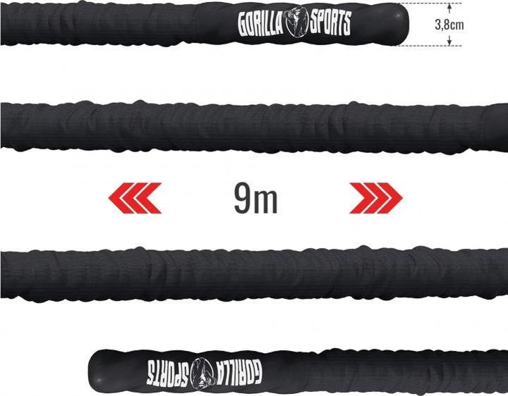 Produktbild Gorilla Sports Battle Rope in versch. Längen und Dicken
