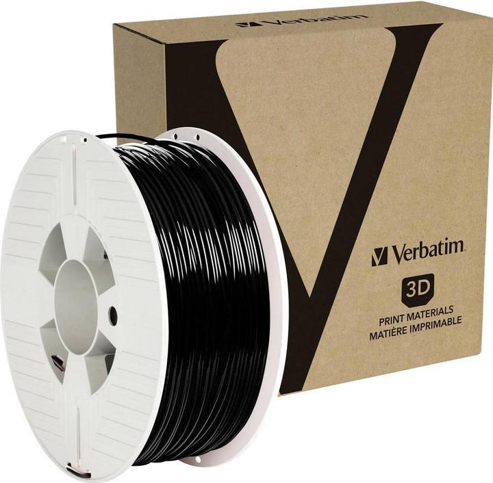 Actual product image Verbatim Filament (ABS, 2.85 mm, 1000 g, Black)