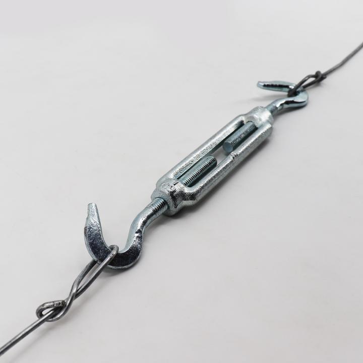Produktbild Aquagart 50 Seilspanner für Wildzaun Fostzaun Spannschloss Drahtspanner 2 Haken